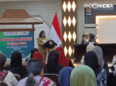 Pj Wali Kota Kediri Dukung Pelaku Usaha Dapatkan Sertifikasi Halal