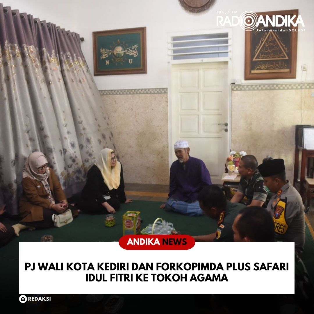 Pj Wali Kota Kediri Dan Forkopimda Plus Safari Idul Fitri Ke Tokoh Agama Kubus