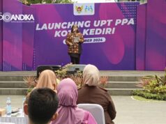 Pj Wali Kota Kediri Resmikan Kantor UPT PPA Kota Kediri