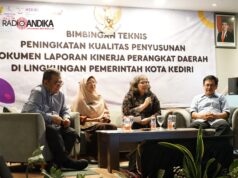 Pj Wali Kota Kediri Apresiasi Capaian-Capaian Pemkot Kediri