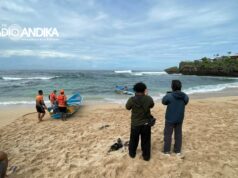 Belasan Siswa SMP Mojokerto Terseret Ombak Pantai Drini Yogyakarta