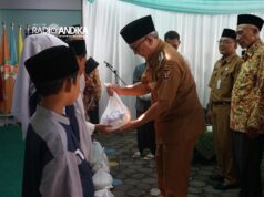 Wakil Wali Kota Kediri Beri Bingkisan Idul Fitri kepada Panti Asuhan NU An-Nuur