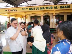 Ikuti Halal Bihalal Lingkungan, Mas Dhito Dikenal Ramah dan Penghobi Vespa