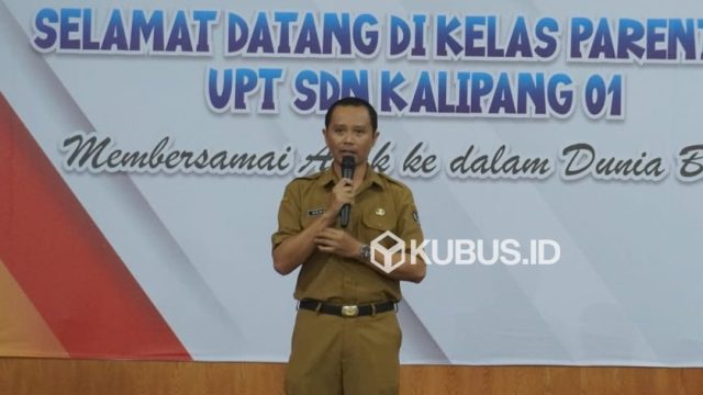 Kepala Bidang Pengelolaan Pendidikan SD Dinas Pendidikan Kabupaten Blitar, Deni Setiawan. (Foto. Redaksi)