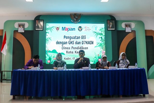 Pemerintah Kota Kediri melalui Dinas Pendidikan berkomitmen mendukung program Gerakan Sekolah Sehat untuk pelajar. (Foto. Redaksi)