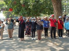 Penghormatan Detik-Detik Proklamasi, Pemkab Kediri Sediakan Big Screen di SLG