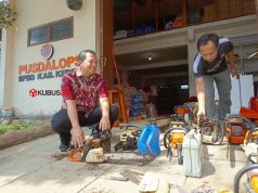 Hadapi Cuaca Ekstrem, Pemkab Kediri Siaga Peralatan