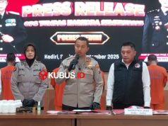 Polres Kediri Ringkus Sindikat Peredaran Narkoba dan Obat Keras
