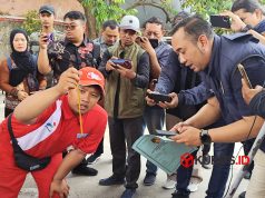 Polres Kediri Bersama Petugas Gabungan Kembali Sidak SPBU