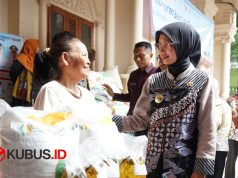 Wali Kota Kediri Salurkan Bantuan Pangan untuk Masyarakat Pra Sejahtera