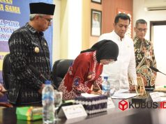 Optimalkan Pajak Daerah dan Pusat, Walikota Kediri Tanda Tangani Perjanjian Kerja Sama