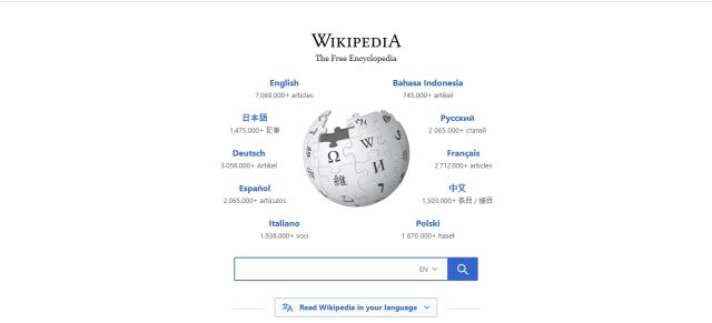 Wikipedia