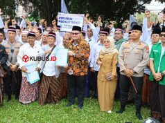 Bupati Kediri Istighosah Bersama Ribuan Alumni Santri Lirboyo