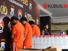 Polres Tulungagung Bongkar Jaringan Penjual Miras Online dengan Sistem Bayar Ditempat