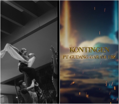 Persiapan penampilan kontingen PT Gudang Garam Tbk