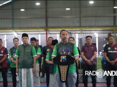 Kapolres Kediri Cup 2025 Futsal Sarungan HIMASAL dan LIM Kediri Raya Berlangsung Meriah