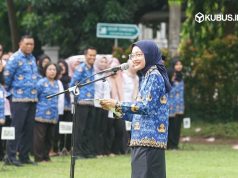 Walikota Kediri : Tegaskan Kesiapsiagaan Hadapi Musim Hujan saat Pimpin Apel Pagi