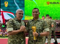 Kodim 0809/Kediri Bawa Desa Canggu, Badas Raih Juara Umum Lomba Kampung Pancasila 2025 Kasad Award