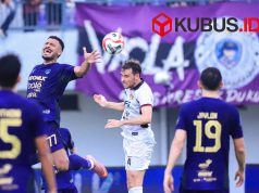 Jalani Laga Tandang, Persik Kediri Kembali Alami Kekalahan