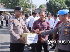 Polres Kediri Peduli, Galang Donasi untuk Korban Bencana Aceh, Sumut, dan Sumbar