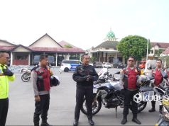 Operasi Lilin Semeru 2025, Kapolres Kediri Patroli R2 Pastikan Pospam dan Posyan Berjalan Optimal
