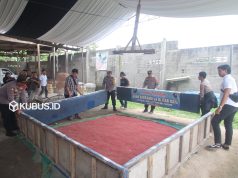 Polres Blitar Kota Bongkar Arena Judi Sabung Ayam di Sananwetan