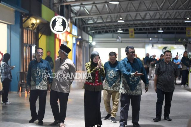 walikota kunjungi pasar