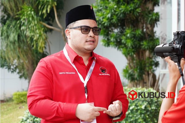 Ketua DPC PDI Perjuangan Kabupaten Kediri Hanindhito Himawan Pramana. (Foto. Redaksi)