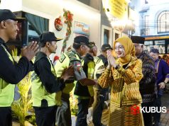 Mbak Wali dan Forkopimda Tinjau Pos Pengamanan dan Pelayanan Malam Tahun Baru, Pastikan Warga Aman dan Nyaman