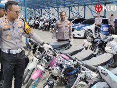 Cegah Balap Liar, Polres Kediri Amankan 26 Motor dan Panggil Orang Tua Pelajar