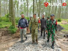 Dandim 0809/Kediri Pastikan Proyek TMMD Puncu Berjalan Lancar