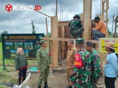 Percepat Ketahanan Pangan, Dansatgas TMMD Ke-127 Kediri Tinjau Progres di Desa Gadungan