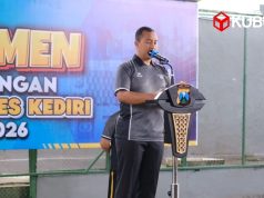 Pererat Soliditas Lewat Olahraga, Kapolres Kediri Buka Turnamen Tenis Piala Kapolres 2026