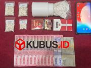 Perangi Peredaran Obat Terlarang, Satresnarkoba Polres Kediri Kota Ringkus Pengedar Ribuan Pil Dobel L
