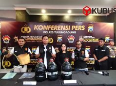 Polres Tulungagung Bongkar Praktik Ilegal Penyuntikan Gas Elpiji dan Penimbunan BBM Bersubsidi