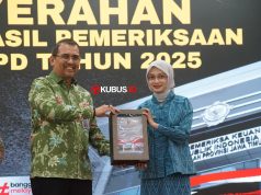 Kota Kediri Raih Opini WTP 12 Kali Berturut-turut, Mbak Wali : Pengelolaan APBD Harus Berdampak Untuk Masyarakat walikota kediri