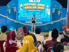 Festival Anak Sholeh 2026, Ketua TP PKK Kabupaten Kediri Dorong Generasi Berkarakter dan Berprestasi di Era Digital