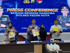 Polres Kediri Kota Intensifkan Pemberantasan Narkoba, 640 Gram Sabu dan 140 Ribu Pil LL Diamankan