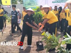 Kapolres Kediri Ajak Masyarakat Rawat Lingkungan Lewat Green Policing